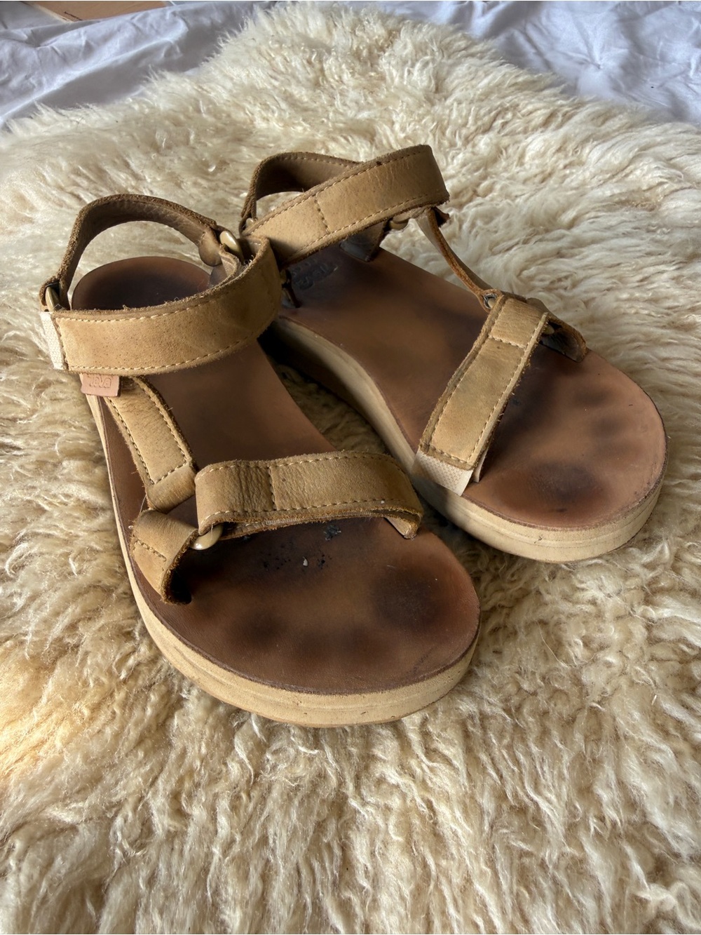 Teva Leather Midform Universal Sandals